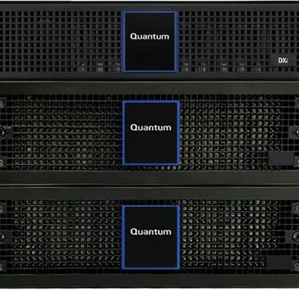 Quantum DXi backup appliances, front view