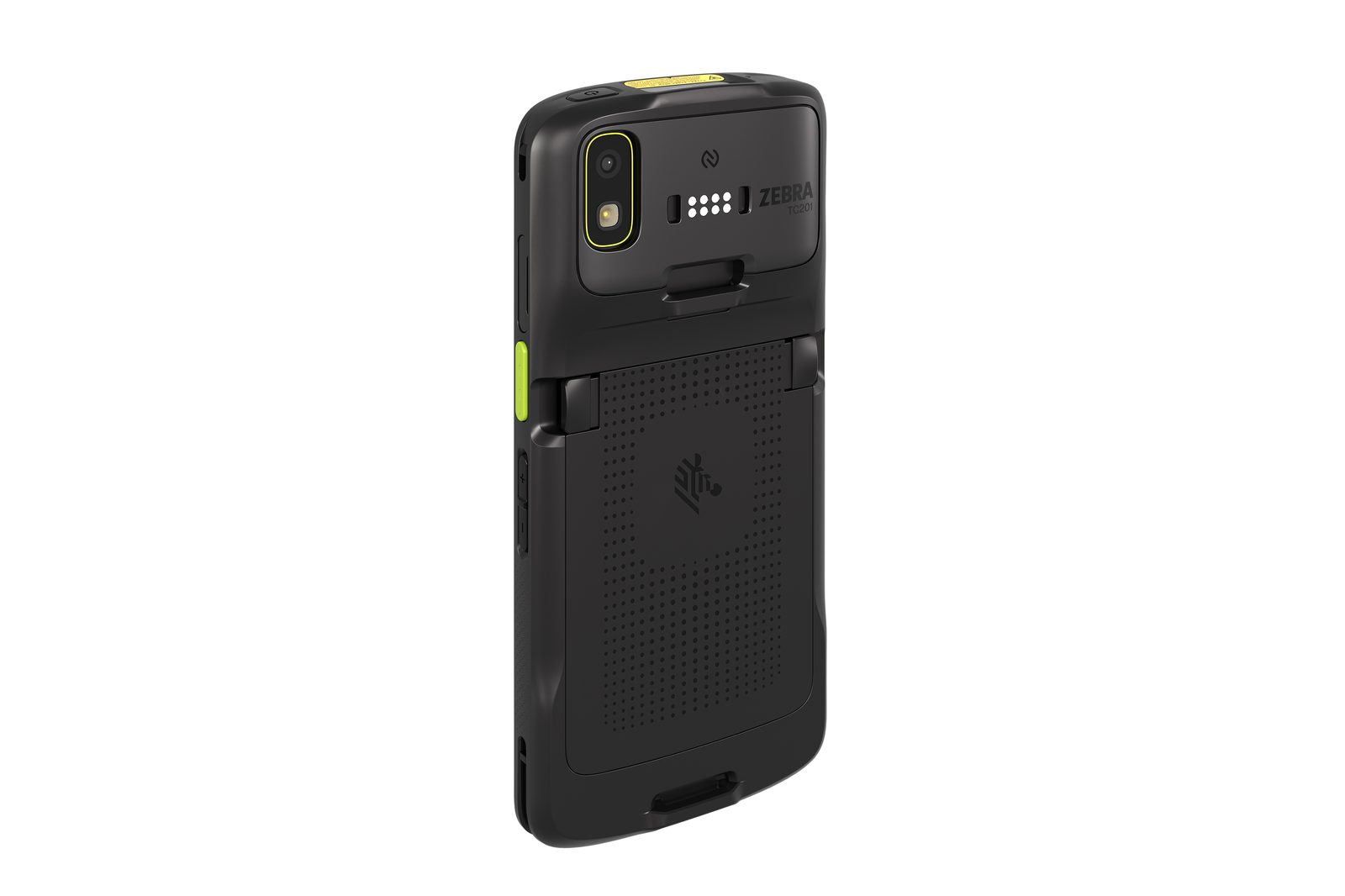 Zebra TC201 mobile computer, back right view