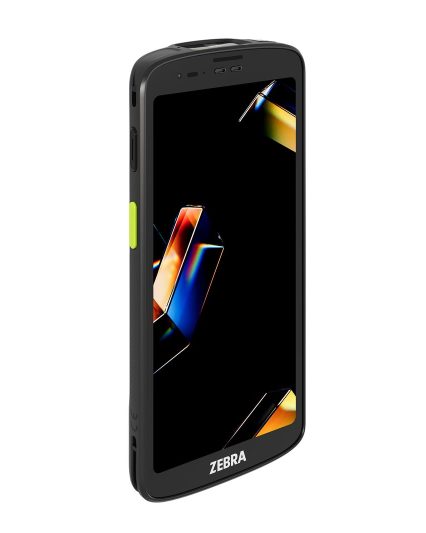 Zebra TC201 handheld mobile computer, front right view